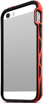 Чехол для iPhone 5/5S ITSKINS Venum Reloaded Black Red Чехол для iPhone 5/5S ITSKINS Venum Reloaded Black Red